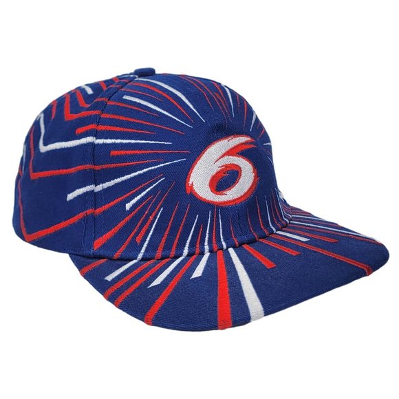 Mark Martin #6 Vintage 90s NASCAR Racing Hat Snapback Shatter Splash Valvoline‎ - Picture 2 of 7